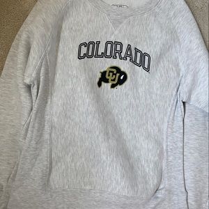 CU boulder sweatshirt
